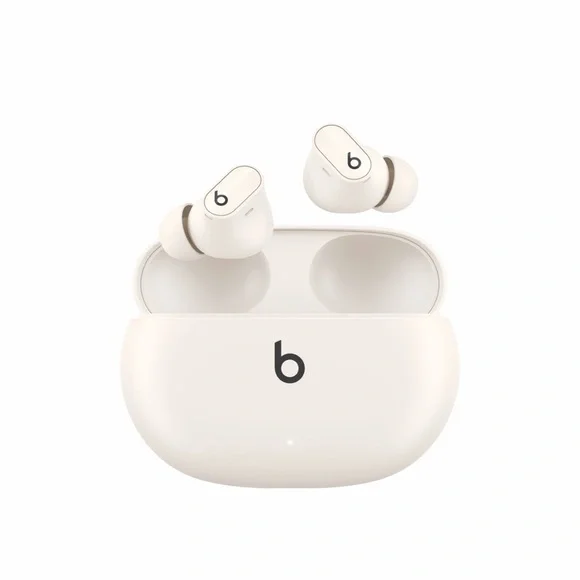 New! - White - Beats Studio Buds - True Wireless Headphones W/ ANC
